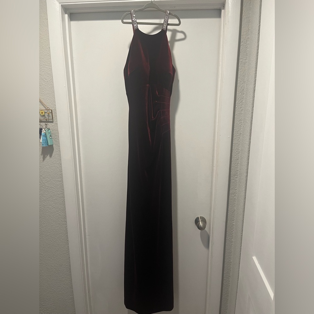 Betsy & Adam ball gown, floor length, size 2